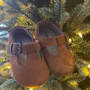 Mary Jane baby holiday leather shoes walking walkers infant to toddler